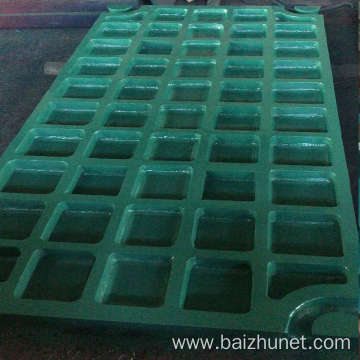 Manganese Steel Jaw Crusher Fixed Jaw Plates